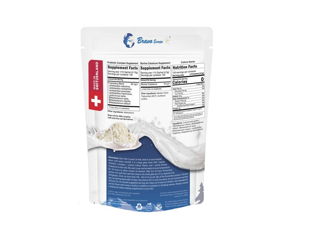 Bravo Europe Ca GcMAF Probiotics Kit - 13 Sachets